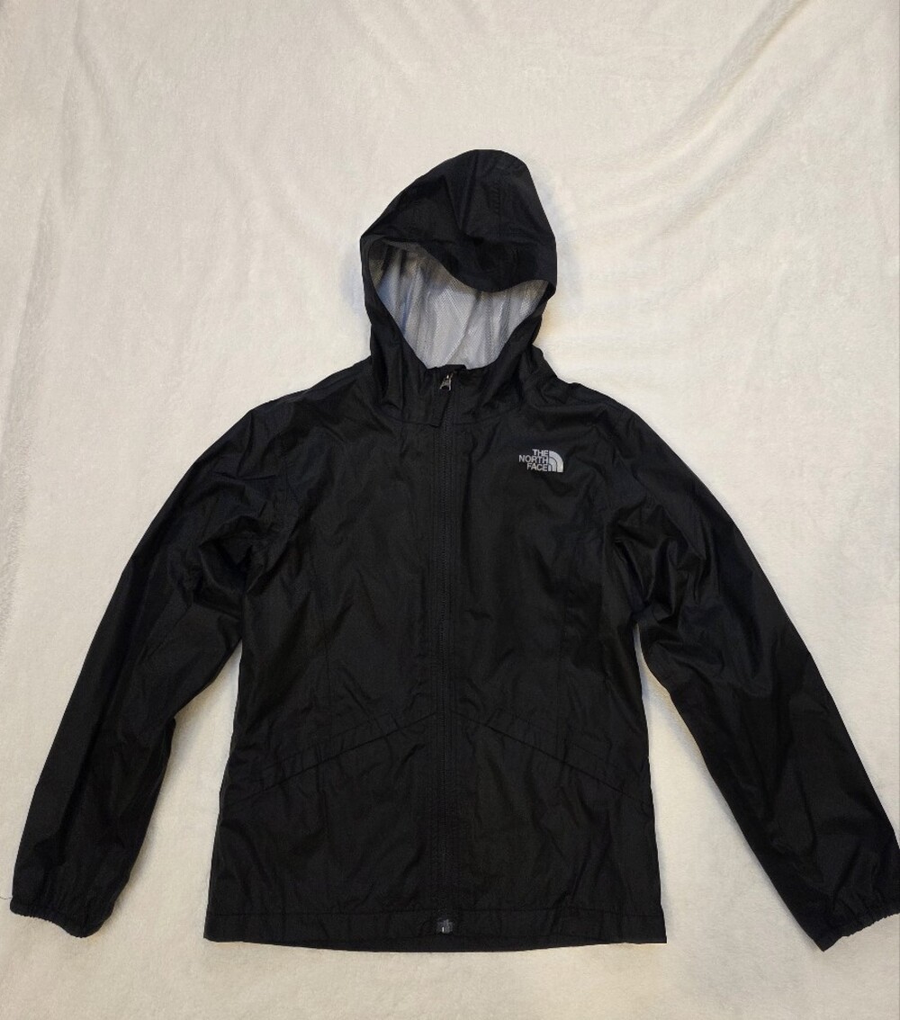 Black The North Face Girls Rain Jacket